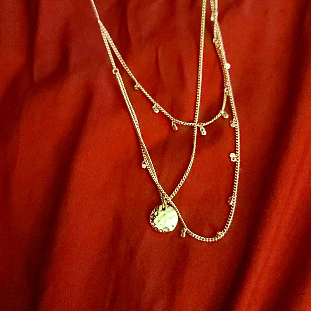 Layered necklace